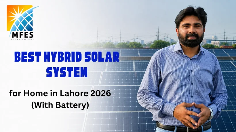 Best Hybrid Solar System for Home in Lahore 2026