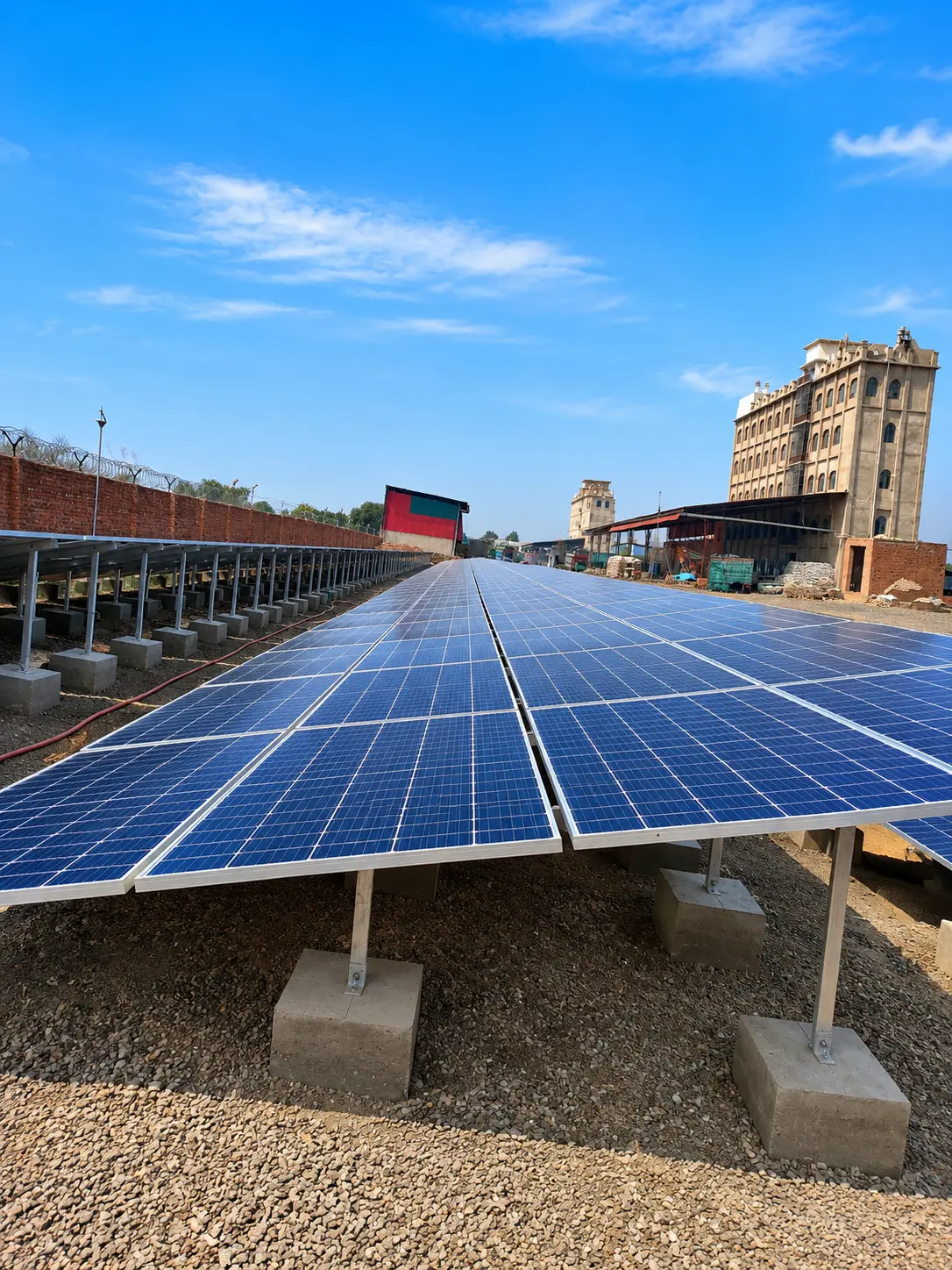 Commercial Solar Installation Example