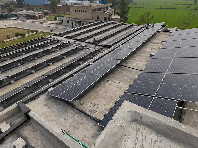 Commercial Solar Installation Example 1